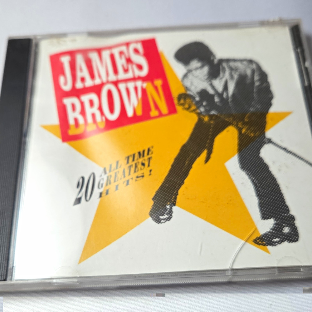James Brown - 20 All-Time Greatest Hits! CD Album 1991 Polydor R&B Jewel Case